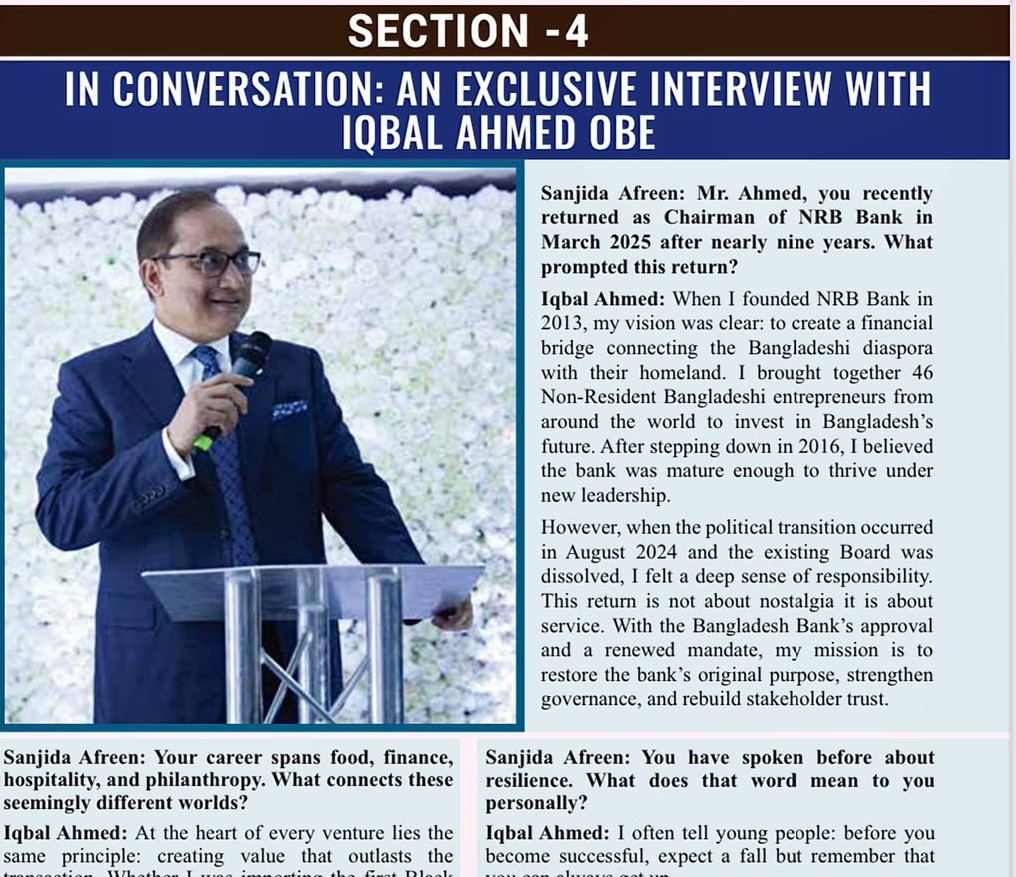 Exclusive Interview